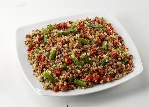 Bulgur and quinoa salad