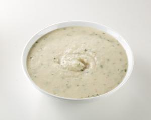 Mashed cauliflower with garlic