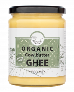 Organic Cow Butter Ghee AMRITA, 500ml