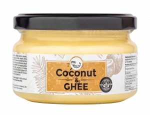 Mix of Coconut Oil and Butter Ghee AMRITA, 200ml