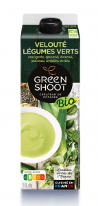 CREAM OF GREEN VEGETABLES WITH ZUCCHINI, SPINACH, BROCCOLI, LEEK & GREEN LENTILS - ORGANIC