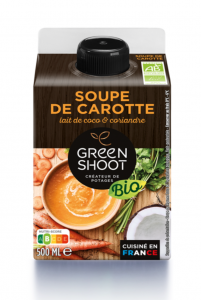 CARROT SOUP WITH COCONUT MILK & LEMON GRASS - ORGANIC