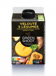 CREAM OF 5 VEGETABLES WITH BUTTERNUT, SWEET POTATO, CAROT, PARSNIP & TURNIP - ORGANIC