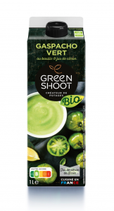 GREEN GAZPACHO WITH BASIL & LEMON JUICE - ORGANIC