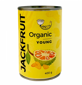Organic Canned Young Jackfruit AMRITA, 400 g