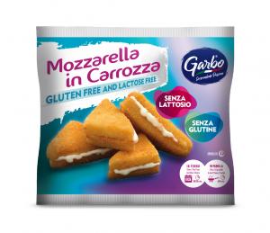 Breaded mozzarella-sandwich