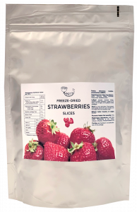 Freeze-dried Strawberrie Slices AMRITA, 100g