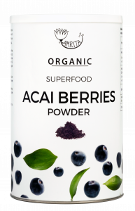 Organic Acai Berries Powder  AMRITA, 150 g