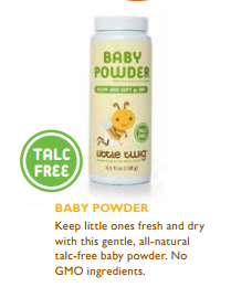Paraben Free Baby Powder 