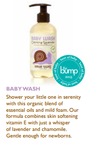 Lavender Baby Wash 