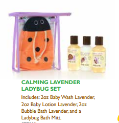 Calming Baby bath set