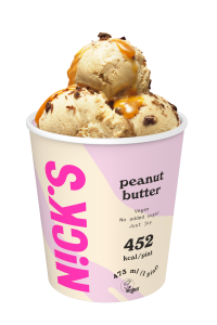 NICKS VEGAN PEANUT BUTTER (LOW CALORIE ICE CREAM)