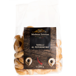 Taralli with Chili and Extra Virgin Olive Oil 250g