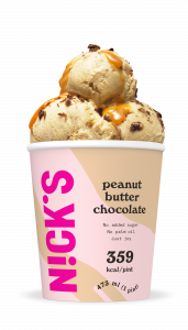 NICKS PEANUT BUTTER CHOCOLATE (LOW CALORIE ICE CREAM)