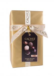 Cachet Gold ballotin 100 gr. - Milk, dark & white assorment