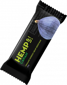 ORGANIC HEMP UP ENERGY BAR BY CANAH FIG 48g