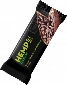 ORGANIC HEMP UP ENERGY BAR BY CANAH CACAO 48g