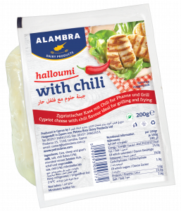 Halloumi Cheese with Chili