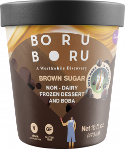 Boru Boru Brown Sugar with Boba Non-dairy Frozen Dessert 473ml