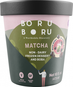 Boru Boru Matcha with Boba Non-dairy Frozen Dessert 473ml