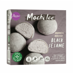 Buono Mochi Ice Black Sesame 156g
