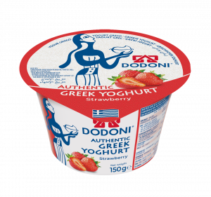 DODONI Authentic Greek Yoghurt with Strawberry 1,7% fat
