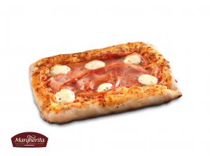 Rectangular Pizza with cooked ham & mascarpone cheese 390 g