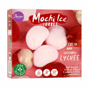Buono Mochi Ice Sorbet Lychee 156g