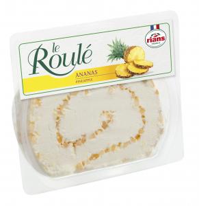 Soft Cow cheese Le Roule Rians ananas 125g