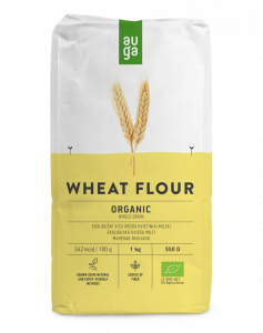 Organic Wheat Flour, whole grain