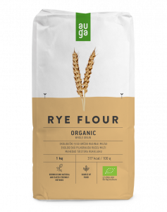 Organic Rye Flour, whole grain