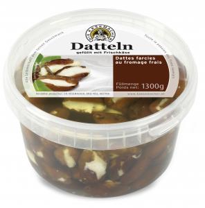 Dates filled with fresh cheese
