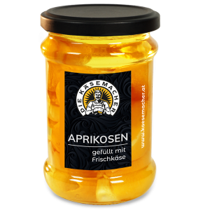 Apricots filled with fresh cheese