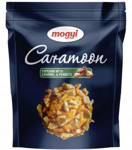Caramoon  - popcorn with peanut and toffee icing