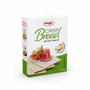 Matzo crisp bread with onion