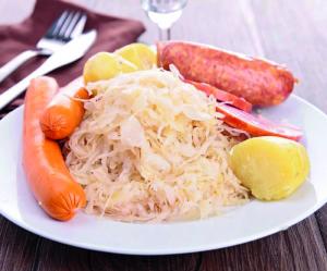 Kit of sauerkrauft (cabbage + meat)