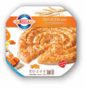 BELLA Twirled sweet filo pies 800g