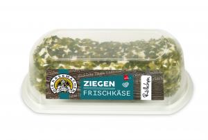 Goat´s milk cheese rolls with chives