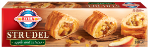 BELLA Strudels with different fillings 500g
