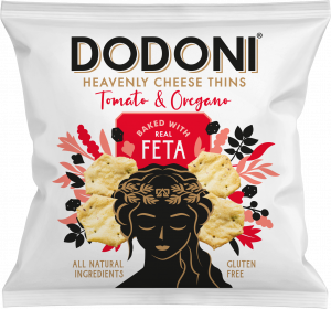 DODONI Feta Cheese Thins with Tomato & Oregano