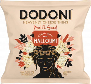 DODONI Halloumi Cheese Thins with Multi Seeds