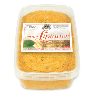 Liptauer authentic spread from sheep`s and cow`s milk