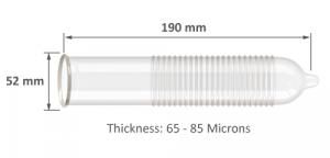 Ribbed Condom