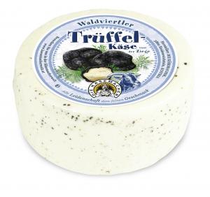 Waldviertler goat`s milk cheese with truffle