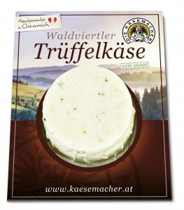 Waldviertler sheep`s milk cheese with truffle