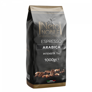 Roasted coffee beans blend, Arabica
