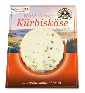Waldviertler sheep`s milk cheese with pumpkin seeds