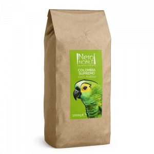 Roasted coffee beans, Colombia Supremo