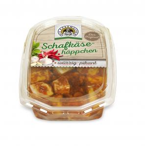 Spicy sheep´s milk cheese bites