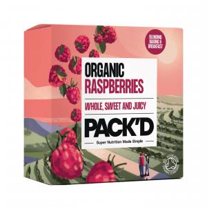 ORGANIC RASPBERRIES 300G